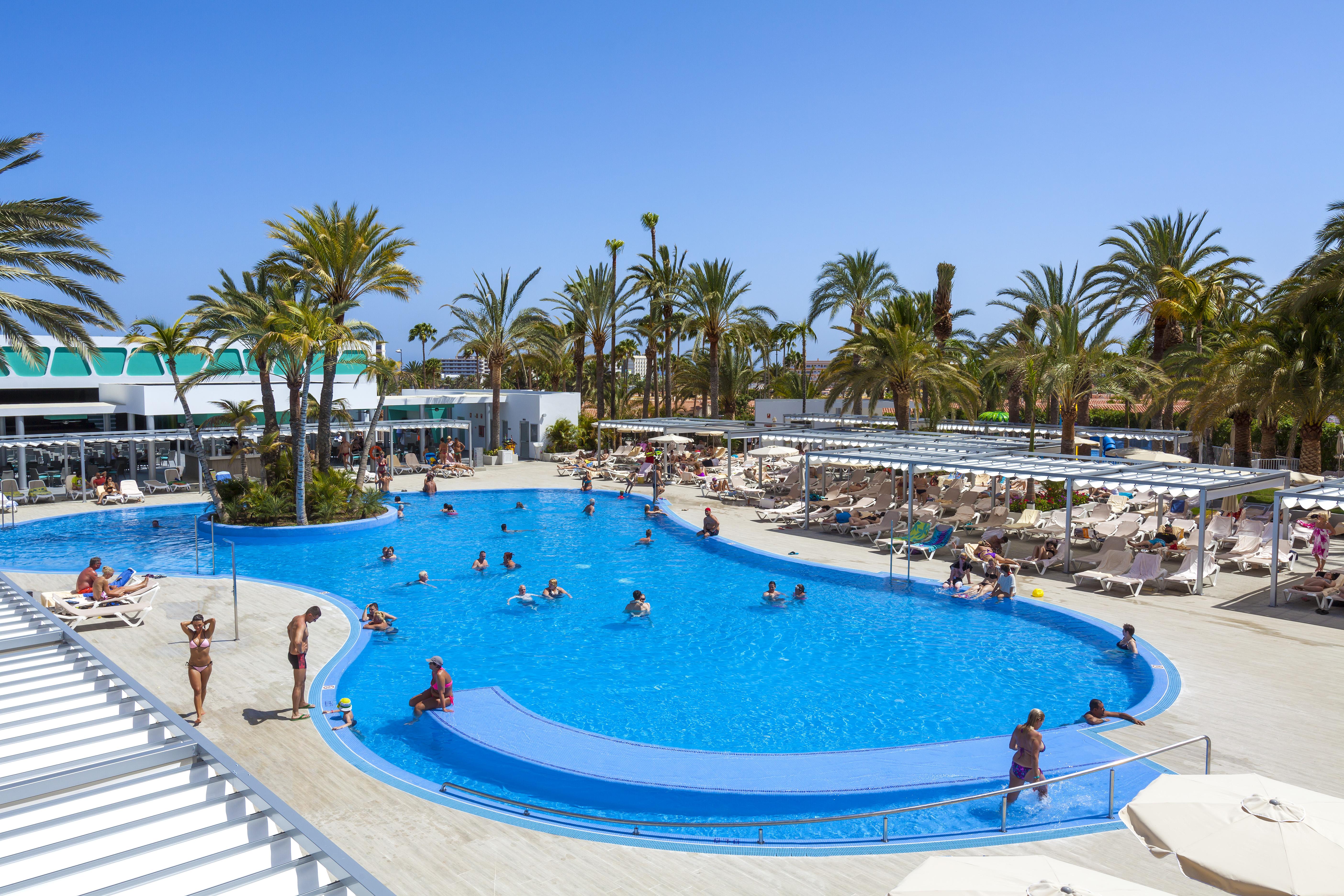 Hotel Riu Papayas プラヤ・デル・イングレス エクステリア 写真