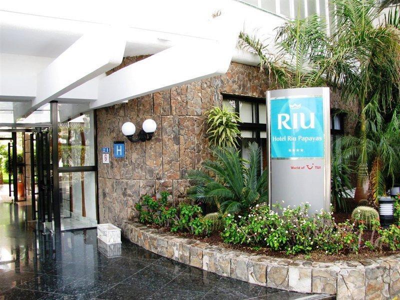 Hotel Riu Papayas プラヤ・デル・イングレス エクステリア 写真
