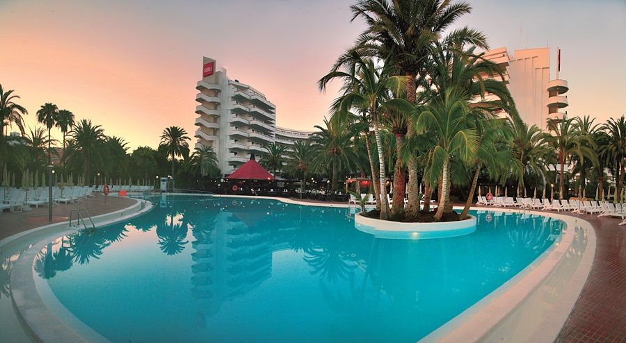 Hotel Riu Papayas プラヤ・デル・イングレス エクステリア 写真