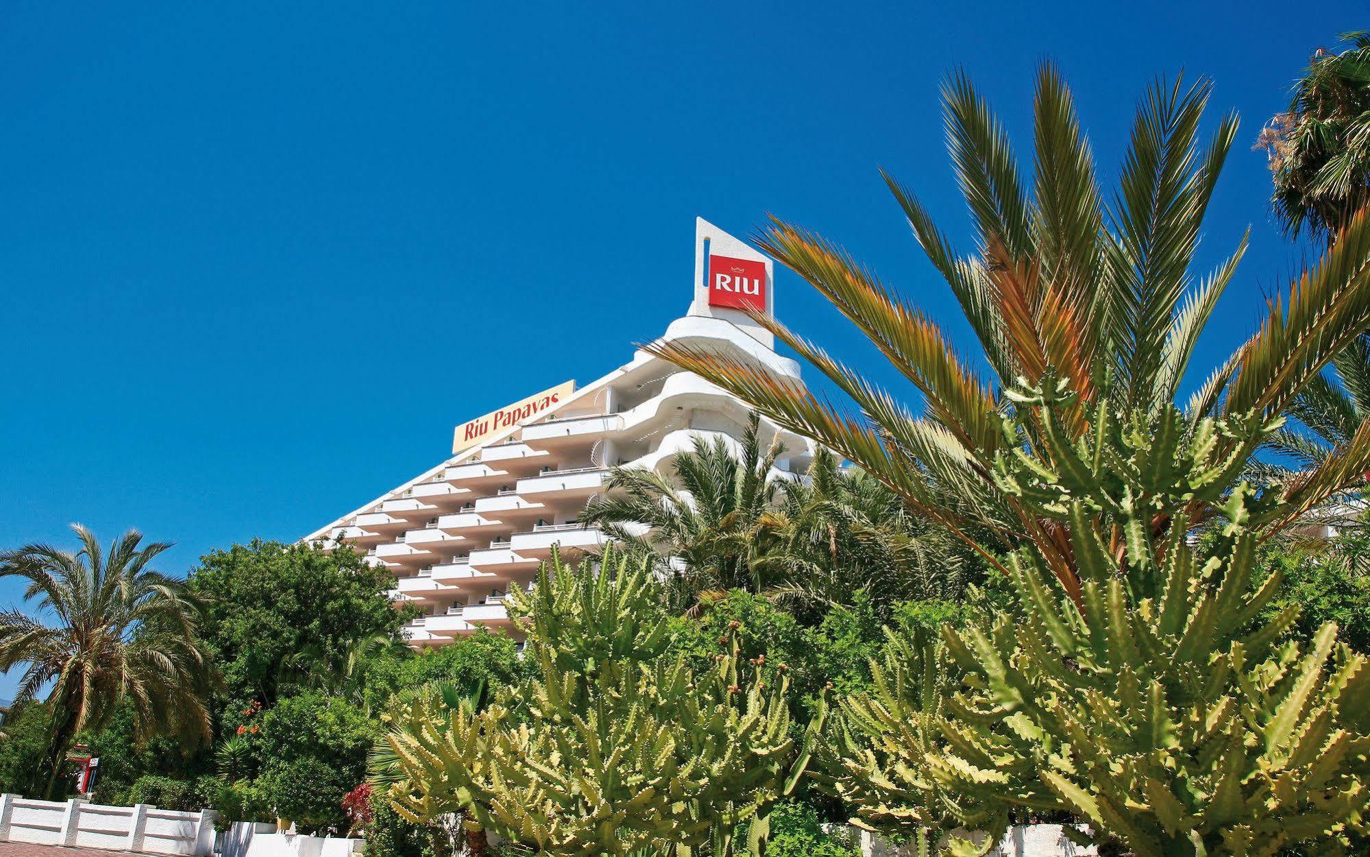 Hotel Riu Papayas プラヤ・デル・イングレス エクステリア 写真